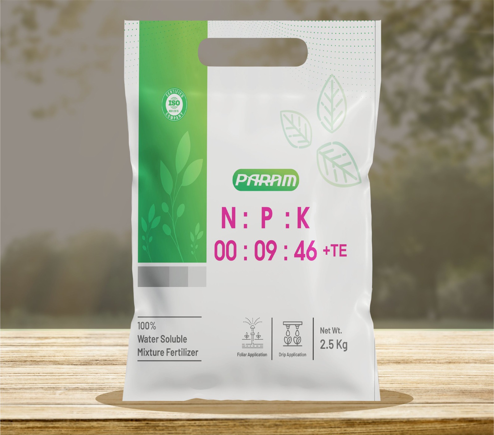 ParamGold NPK 00:09:46 +TE water soluble npk pack